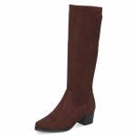 CAPRICE 25506-41 302 DK BRN STRETCH brązowe kozaki damskie jz26