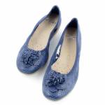 CAPRICE 22153-28 OCEAN GRANATOWE BALERINKI *DP*