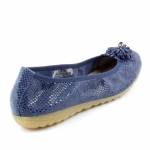 CAPRICE 22153-28 OCEAN GRANATOWE BALERINKI *DP*