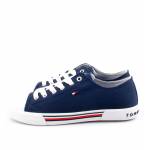 TOMMY HILFIGER T3X4-30278 GRANATOWE SNEAKERSY *DP*
