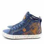 GEOX ALONISSO J022CF NIEBIESKIE TRAMPKI TRAMPKI *JP*