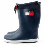 TOMMY HILFIGER T3B0-30975 niebieskie papcie *JP*