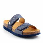 SCHOLL Lusaka 2.0 MEDnavy blue granatoweklapki damskie MF320021040 obuwie medyczne wl25