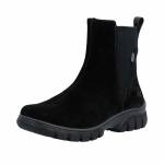 RIEKER Z7269-00 TEX czarne botki damskie jz26