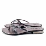 TAMARIS 27107-20 PEWTER KLAPKI *DL*