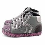 GEOX B64D5D C9325 KIWI GREY/FUCHSIA TRZEWIKI *KP*