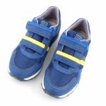 GEOX J826NC C0072 ALFIER BLUE/YELLOW PÓŁBUTY *KP*