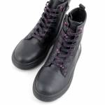 GEOX J16ETA PHAOLAE czarne trzewiki dziewczęce J16ETA 00004 C9999 BLACK