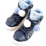 GEOX J164WC SKYLIN granatowe niebieskie trzewiki dziewczęce 000NF C4231