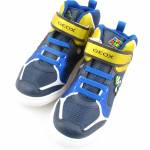 GEOX J169YD GRAYSAY granatowe żółte trzewiki chłopięce J169YD 0FU50 C0335