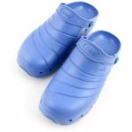 Scholl WORK LIGHT niebieskie klapki F219461007