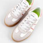 TAMARIS 23624-43 685 PEACH COMBbiałe beżowe półbuty damskie wl25