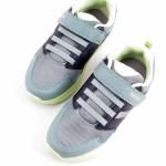GEOX J55GBA 0BC14 SPRINTYE C0214 zielone czarne półbuty młodzieżowe wl25