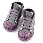 GEOX B64D5D C9325 KIWI GREY/FUCHSIA TRZEWIKI *KP*