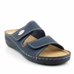 TAMARIS 27510-41 805 granatowe klapki damskie wl24