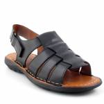 JUCARO 9078 NEGRO CZARNE ESPANA SANDAŁY *ML*