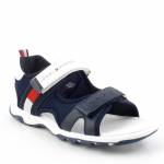 TOMMY HILFIGER T3B2-30739-0935X007 GRANATOWE SANDAŁY *JL*