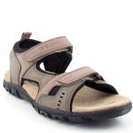 GEOX U4224A STRADA TAUPE BEŻOWE SANDAŁY *ML*
