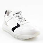 MARCO TOZZI 23727 białe czarne półbuty sneakers *DP*