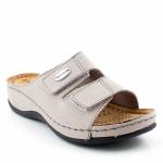 TAMARIS 27510-26 GREY popielate klapki *DL*