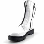 CAPRICE 25454-27 białe kozaki damskie 108 WHITE NAPLAK C CLIMOTION