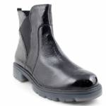 CAPRICE 25459-27 czarne sztyblety damskie 017 BLACK NAPLAK EXCLUSIVE CAPRICE