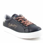 TOMMY HILFIGER T3A4-31164-1242X208 czarne półbuty młodzieżowe