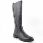 MARCO TOZZI 25505-27 czarne kozaki damskie 096 BLACK ANT.COMB
