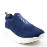 TOMMY HILFIGER T3B4-32246-0735800 granatowe półbuty SNEAKER BLUE