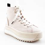 TAMARIS 25201-28 kremowe beżowe sneakersy damskie 418 IVORY