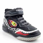 GEOX J169CA 0BU11 INEK C0127 czarne półbuty chłopięce SMOK