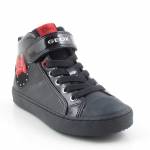 GEOX J264GB 05402 KALISPERA C9999 czarnepółbuty dziewczęcę