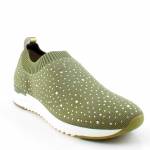 CAPRICE 24700-28 khaki półbuty damskie