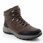 MANITU 670027-02 brązowe trzewiki męskietrekking TEX