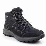MANITU 670028-01 czarne trzewiki męskietrekking TEX