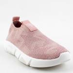 GEOX J25DLE 0007Q ARIL C8172 LT ROSE różowepółbuty sportowe