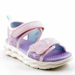 GEOX J35FXA 0AS54 PHYPER C8842 PINK/LILAC różowe sandały dziewczece