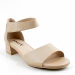 CAPRICE 28212-42 402 BEIGE NAPPA beżowe sandały damskie wl24