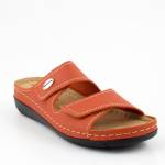 TAMARIS 27510-41 606 pomarańczowe klapkidamskie wl24