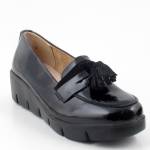 FILIPPO DP3162/24 BK czarne mokasyny damskie wl24