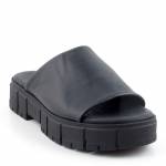 TAMARIS 27252-20 007 BLACK UNI czarne klapki damskie
