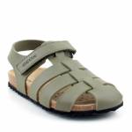 GEOX J458LA 000BC GHITA C3009 zielone sandały młodzieżowe wl24