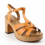 MARCO TOZZI 28394-42 637 MANGO pomarańczowe sandały damskie wl24