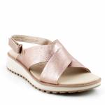 CAPRICE 28703-42 341 TAUPE METALLIC zlote sandaly damskie wl24