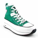 RIEKER 90010-52 zielone trampki damskie wl24