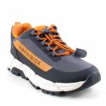 GEOX J46LCC 0FU50 FLEXYPER C9291 czarne półbuty młodziezowe jz24
