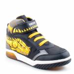 GEOX J469CA 011BC C0054 INEK czarne żółte sneakersy młodzieżowe jz24