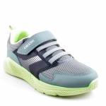 GEOX J55GBA 0BC14 SPRINTYE C0214 zielone czarne półbuty młodzieżowe wl25
