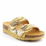 SCHOLL LISBOA 2 STRAPS MED beżowe klapki damskie wl25 MF320241002