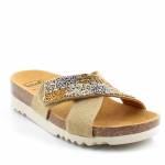 SCHOLL LA SERENA STRAP MED MF323101056 sand klapki damskie wl25